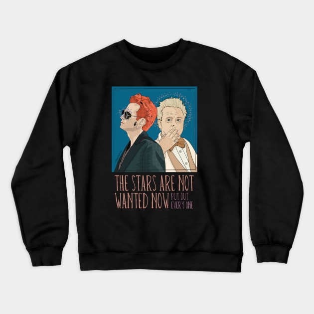 The stars are not wanted now Crewneck Sweatshirt by marv42